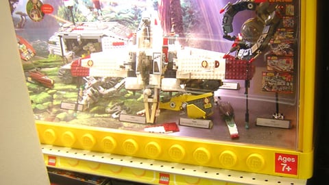 Lego 'Star Wars' Shelf Diorama 