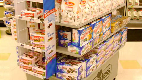 Interstate Bakeries Four-Sided Display