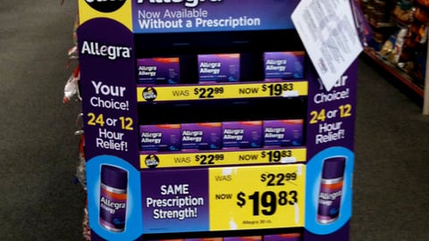 Allegra CVS Floorstand