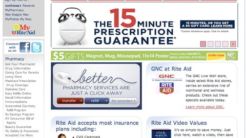 Rite Aid Home Page