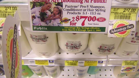 Publix 'Advantage Buy' Shelf Sign