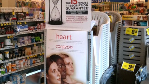 Rite Aid '15 Minute' Signage