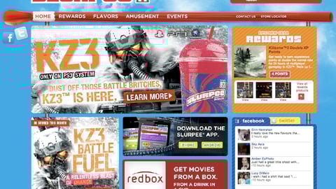 7-Eleven 'Killzone 3' Slurpee.com Ads 