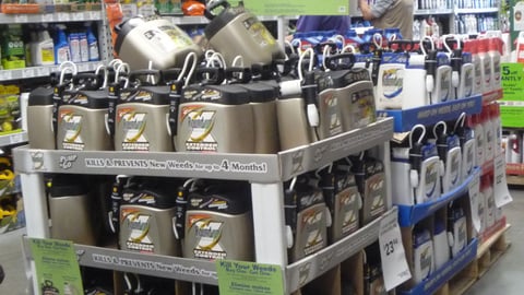 Roundup Lowe's Pallet Displays