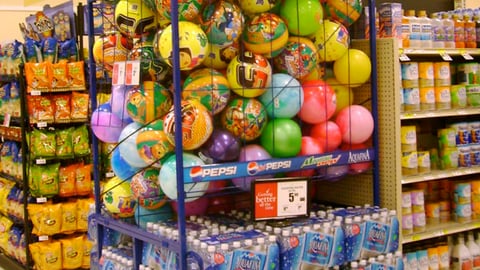 Pepsi 'Have a Ball' Endcap