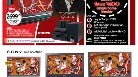 Circuit City '3 Point Play' Deal Feature