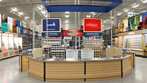 Lowe's Paint Department