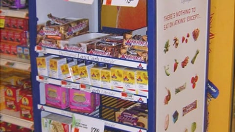 Atkins Nutritionals Display
