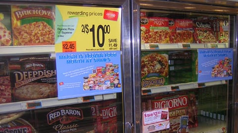 Shaw's Frozen Food Month Clings