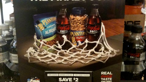 Coca-Cola Planters 'Final Four' Sign