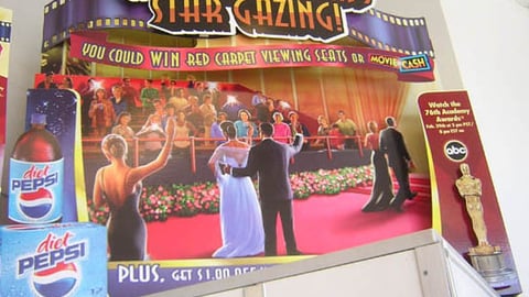 Diet Pepsi Oscars Signage