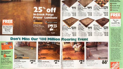 Home Depot/Pergo Flooring Feature