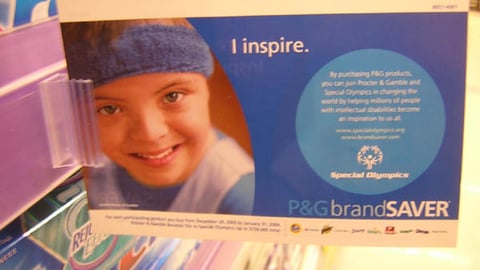 P&G's 'brandSaver' Shelf Tag