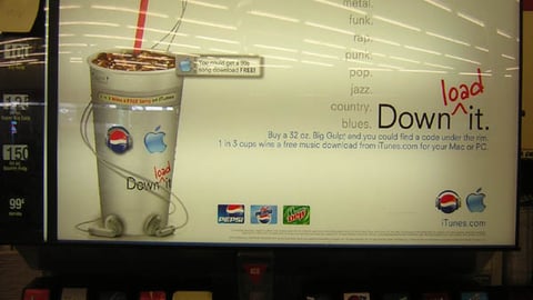 Pepsi iTunes Translite