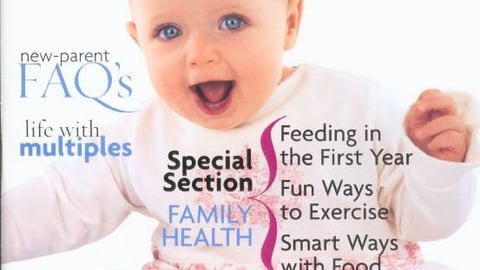 Wal-Mart Baby Magazine Cover