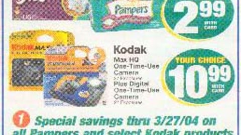 Rite Aid/Pampers/Kodak Feature