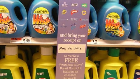 P&G Wellness Days Shelf Signs