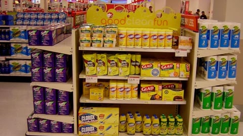 Target Spring Cleaning Four-Way