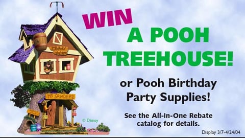 Eckerd/Disney Sweepstakes Sign