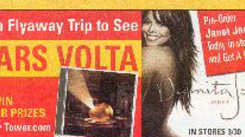 Tower/Janet Jackson/The Mars Volta Feature