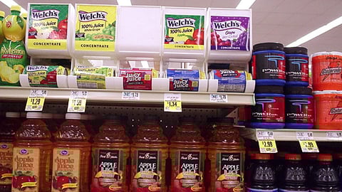 Welch's Shelf Dispenser