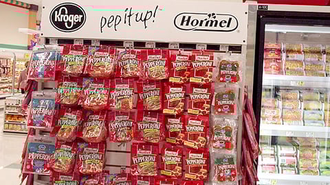 Kroger/Hormel Endcap