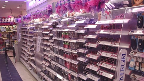 Eckerd Cosmetics Department