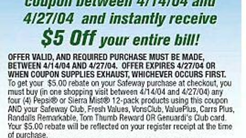 Safeway/Pepsi 'Shrek 2</I> Feature