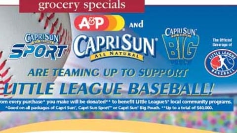 A&P/Capri Sun Feature