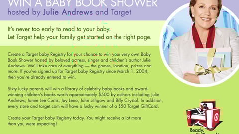 Target Baby Registry Sweepstakes