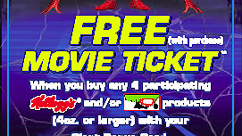 Giant/Kellogg's 'Spider-Man 2' Shelf Sign