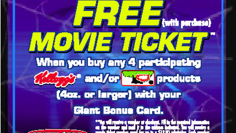 Giant/Kellogg's 'Spider-Man 2' Feature