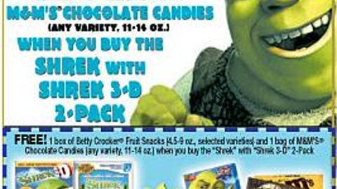 Safeway/Betty Crocker/M&M's 'Shrek 2' Feature