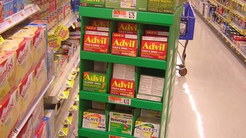 Advil Floorstand