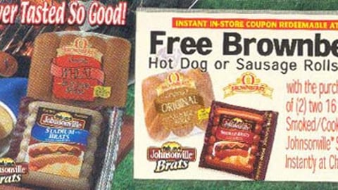 George Weston/Johnsonville Shelf Sign