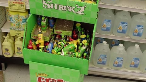 Lucas Candy 'Shrek 2' Freestanding Display