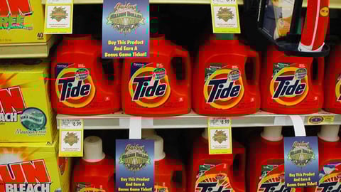 Bashas' Million Dollar Giveaway Shelf Signs