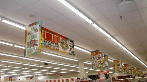 Bashas' Million Dollar Giveaway Ceiling Hangers