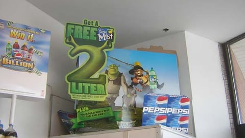 Pepsi 'Shrek 2' Header