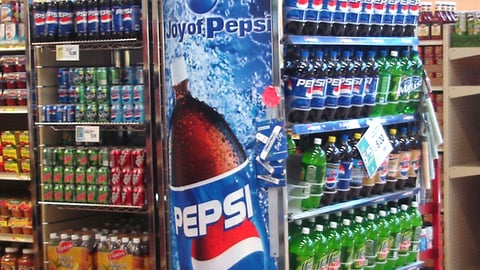 Pepsi Endcap