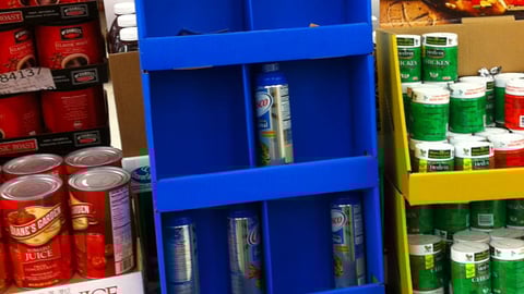 Crisco Cooking Spray Shipper