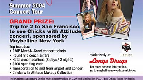 Long's/Maybelline Feature