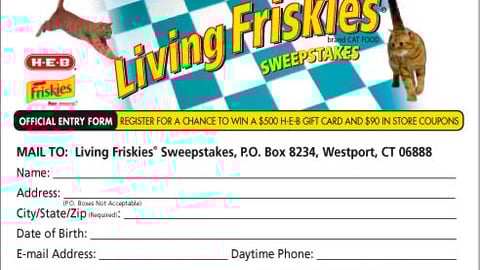 H-E-B/Friskies Feature