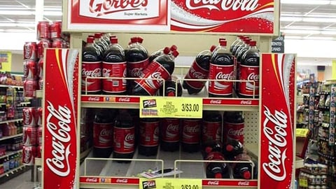 Coca-Cola Endcap