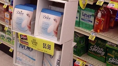 Ivory Soap Floorstand