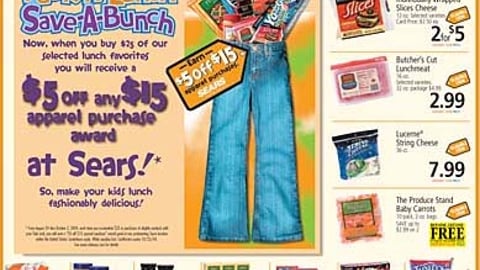 Safeway Pack a Lunch, Save a Bunch Feature