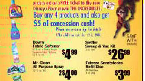 Tops Markets/P&G 'The Incredibles' Feature