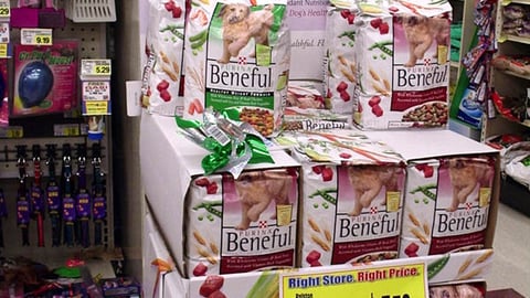 Beneful Freestanding Display