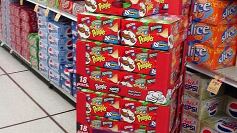 Pringles Shipper Stack