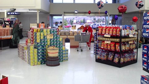 Safeway Lobby Displays